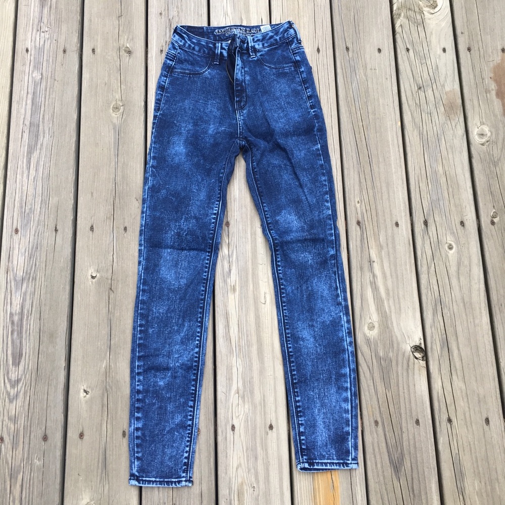 Sky high skinny jeans